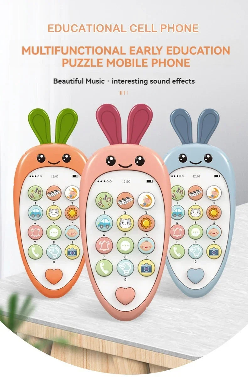 Cartoon Radijs Speelgoed Telefoon – Educatief & Interactief Leren voor Kinderen