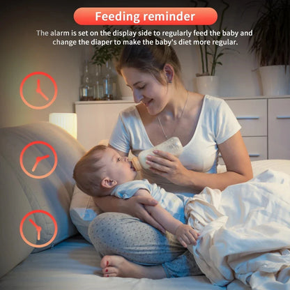 3.5-Inch Draadloze Video Baby Monitor – Nachtzicht & Tweeweg Audio