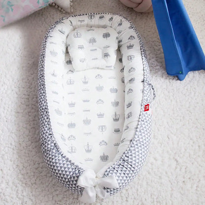 Draagbaar Baby Nestje voor Samen Slapen – Ademend & Verstelbaar