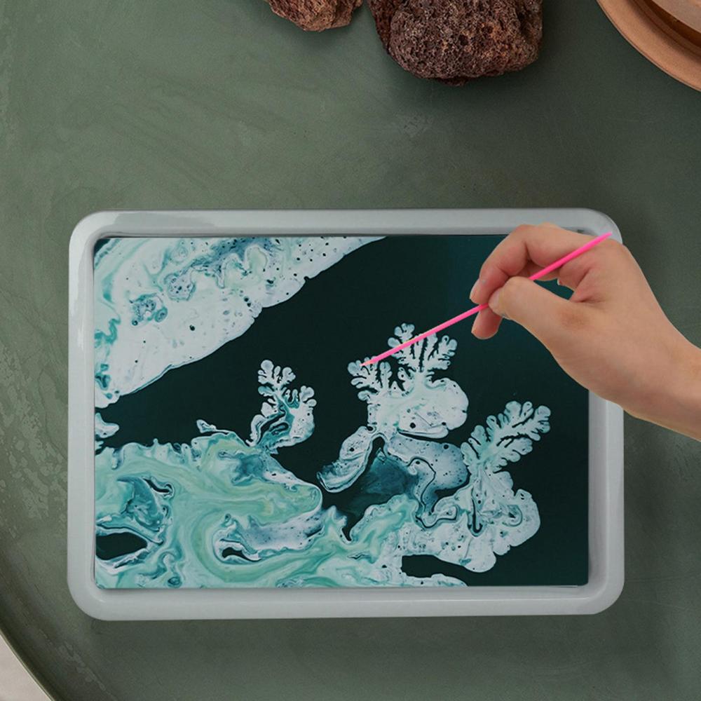 Art Water Marbling Painting Kit – Create Stunning Artwork with Marbled Designs  for All Ages
