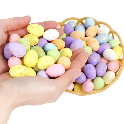 50 stuks mini schuim paas-eieren