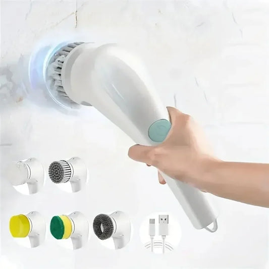 5-in-1 multifunctionele elektrische reinigingsborstel