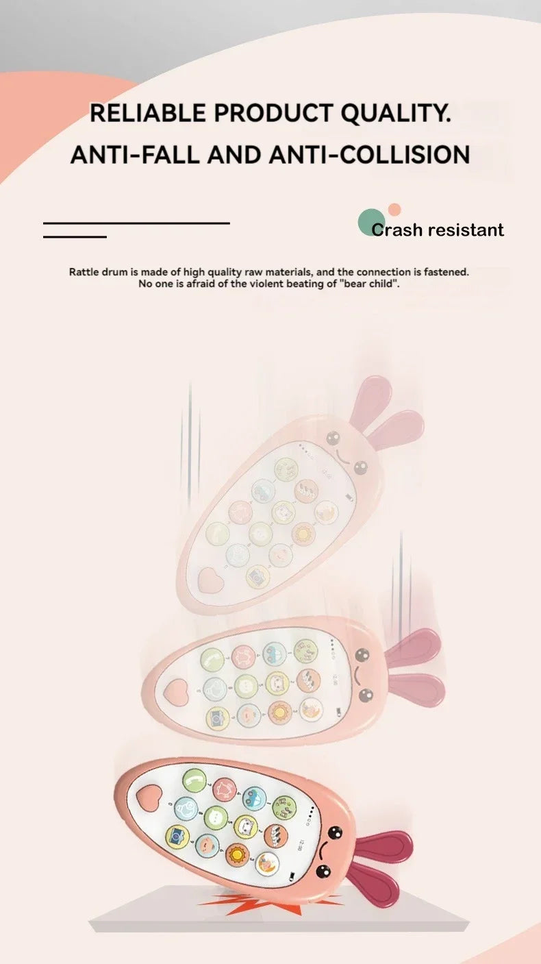 Cartoon Radijs Speelgoed Telefoon – Educatief & Interactief Leren voor Kinderen