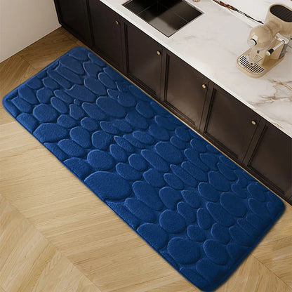 Chic kasseien ontwerp keukenmat – zacht, wasbaar en antislip