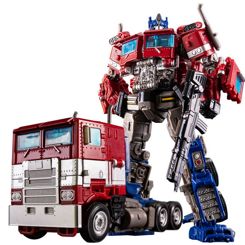 Optimus Action Transformer bil – Figur til børns leg og eventyr