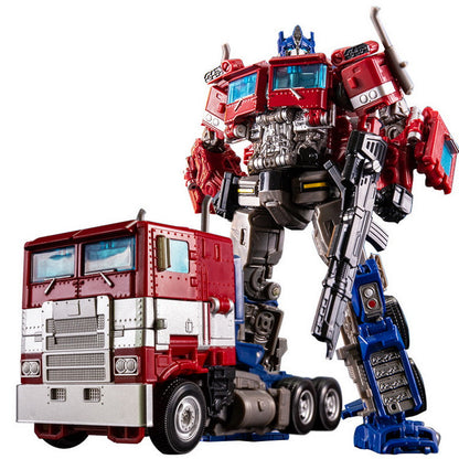 Optimus Action Transformer bil – Figur til børns leg og eventyr