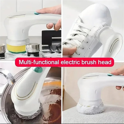 5-in-1 multifunctionele elektrische reinigingsborstel