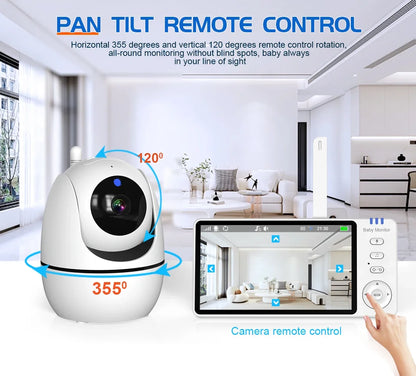 5.0-Inch Draadloze Video Baby Monitor – ABM501
