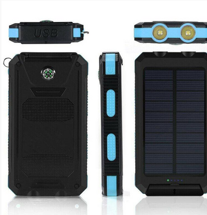 500000mAh Zonne-oplader Waterdichte Powerbank Extern