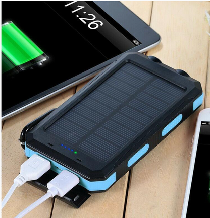 500000mAh Zonne-oplader Waterdichte Powerbank Extern