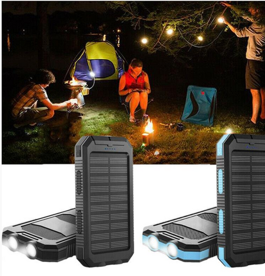 500000mAh Zonne-oplader Waterdichte Powerbank Extern