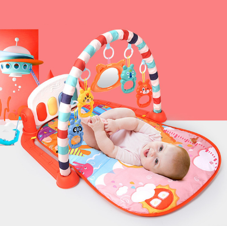 Spielmatte für Babys Puzzle-Teppich mit Klaviertastatur Baby-Spielgym Krabbelaktivitäts-Teppich