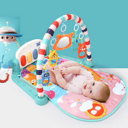 Spielmatte für Babys Puzzle-Teppich mit Klaviertastatur Baby-Spielgym Krabbelaktivitäts-Teppich