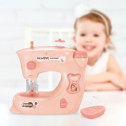 Nähmaschine für Kinder Simulation Rollenspiel Haus Spiel Tragbare Nähmaschine für Kinder