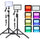 LED videolicht camera fotografie set – met statief & RGB-filters