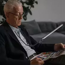 Led vergrootglas hangend om de nek handzaam bureau groot scherm lens acryl vergrootglas voor senioren lezen naaien sieraden