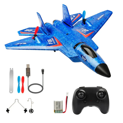 Flyvende fly RC legetøj – SU-27 fjernstyret fly - batteridrevet flyvende fjernstyret fly - til børn, EPP skumdesign