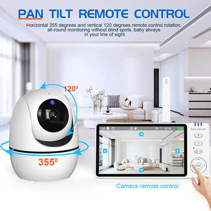 5.0-Inch Draadloze Video Baby Monitor – ABM501