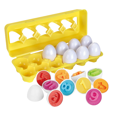 Magic Eggs Puzzel – Creatief Montessori speelgoed voor kinderen: Leren volgens het Montessori-principe
