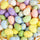 50 stuks mini schuim paas-eieren