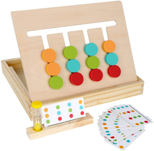 Montessori kleur- en vormsorteerspel
