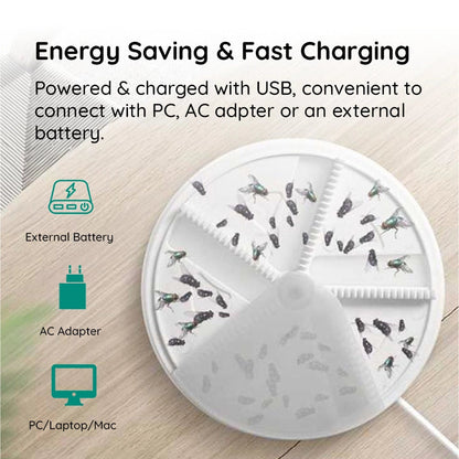 Verdens bedste USB stille fluefanger