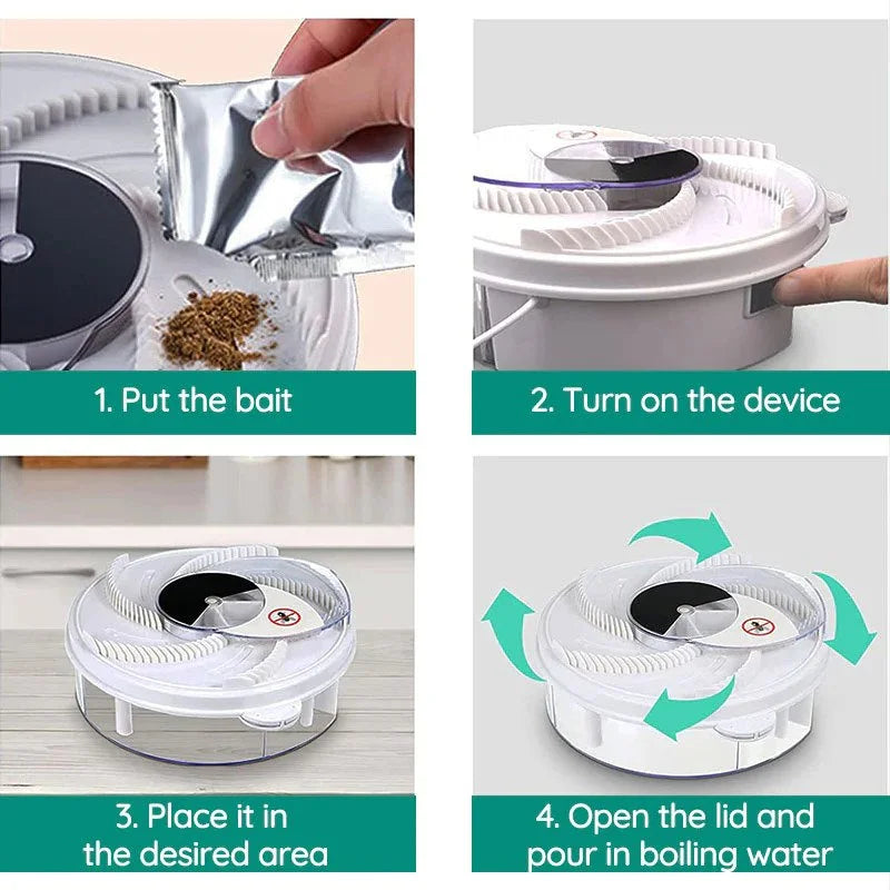Verdens bedste USB stille fluefanger