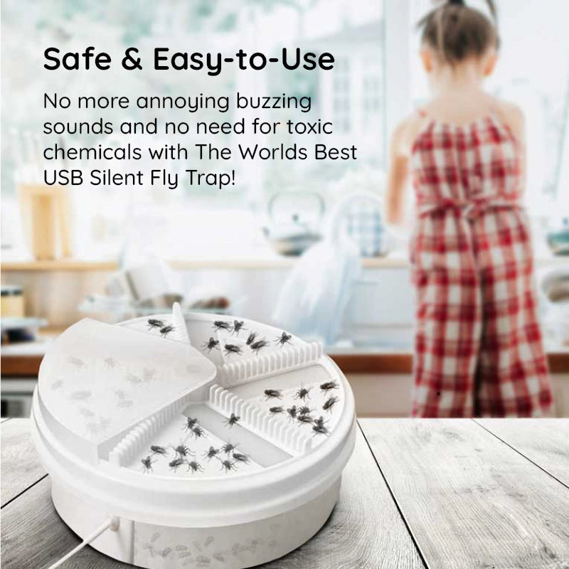 Verdens bedste USB stille fluefanger