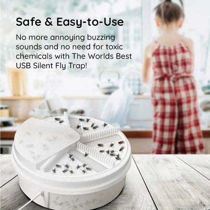Verdens bedste USB stille fluefanger