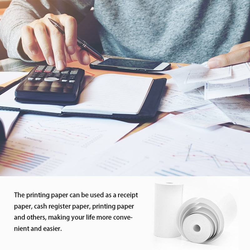 Children's Camera Thermal Printing Paper - 10 Pcs
