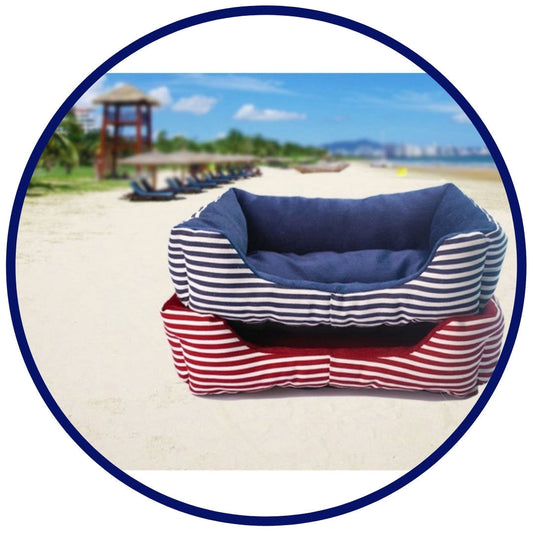 Breton gestreept huisdierbed