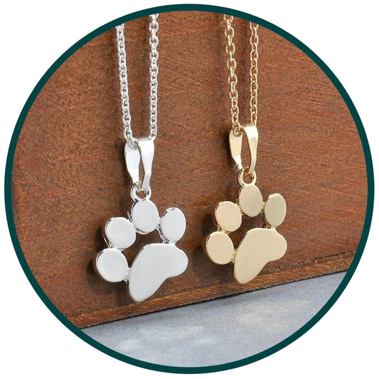 Paw Hanger Ketting