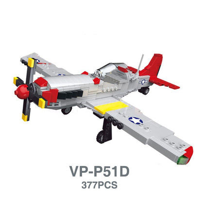 Militärfahrzeuge Flugzeug und Bomber WWII US-Armee Marines Swat Spezialeinheiten Deutscher Soldat Waffen Modell Bauklötze Baustein