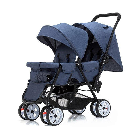 Doppel-Kinderwagen Doppel-Buggy Zwillingskinderwagen