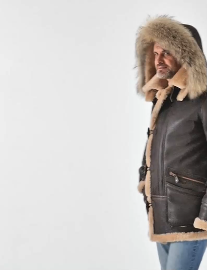 Jas Piloot Van Schapenvacht B-7 Arctic Parka