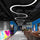Acryl doe-het-zelf halve cirkel LED industriële metalen kroonluchter interieur hanglamp