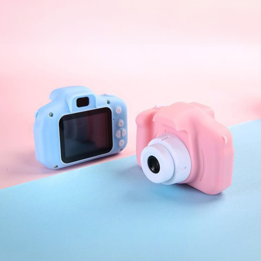 Digitale camera met dubbele lens voor kinderen - perfect cadeau voor peuters en jonge fotografen