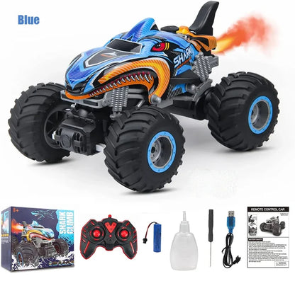 Rc Fernsteuerung Monster Truck Offroad 4x4 Shark Digger Rock Crawler Drift Auto