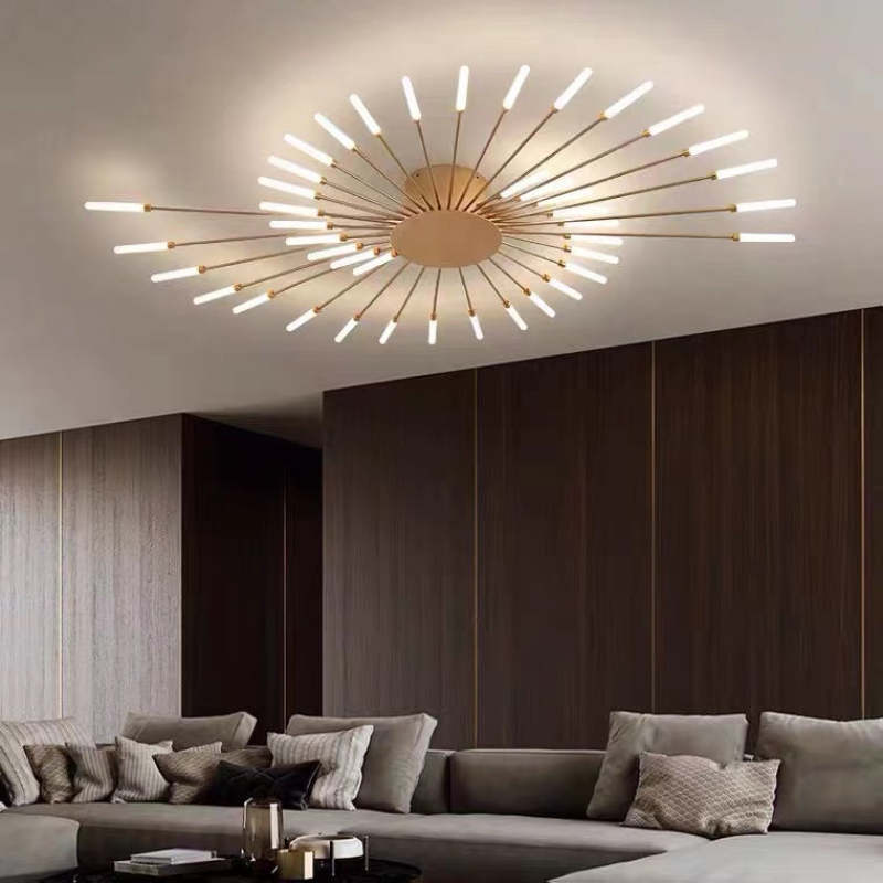 Opbouw plafondlamp Vuurwerk | Woonkamer/Slaapkamer