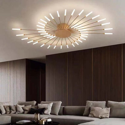 Opbouw plafondlamp Vuurwerk | Woonkamer/Slaapkamer