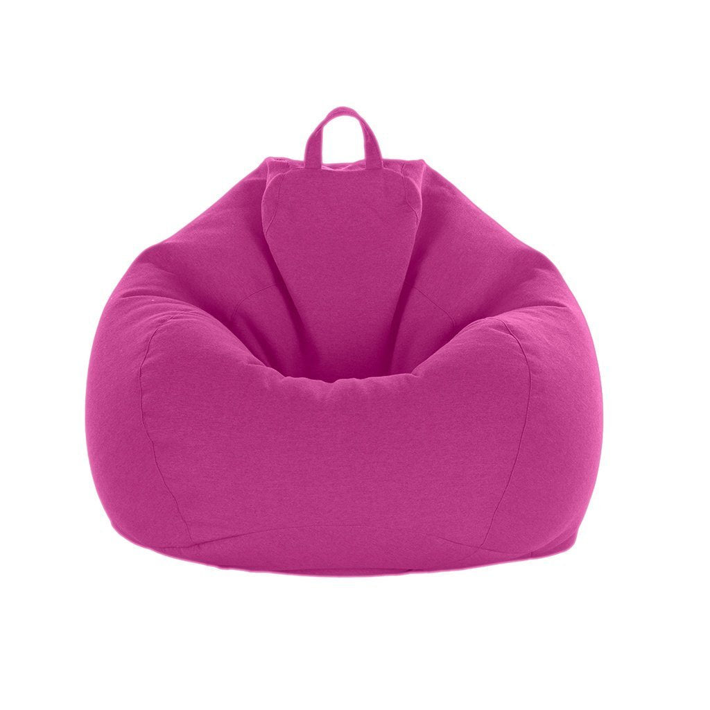 Natural Linen Beanbag Cover for Stuffed Animals
