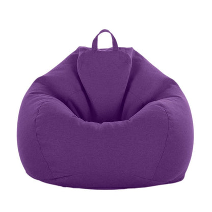 Natural Linen Beanbag Cover for Stuffed Animals