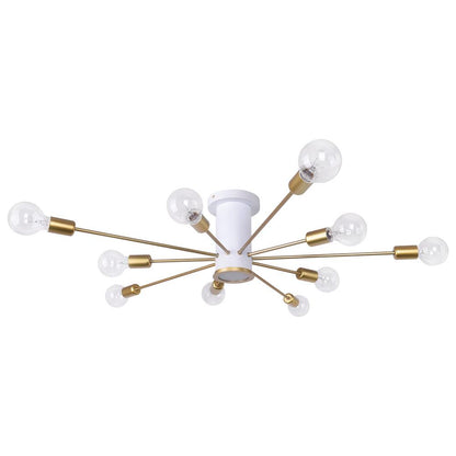 Mid Century Semi Opbouw Sputnik Lamp