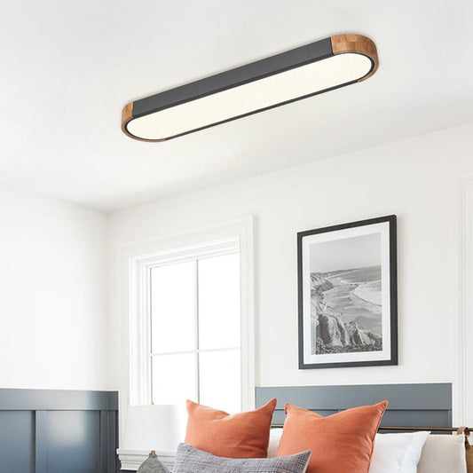 Hedendaagse minimalistische LED inbouw plafondlamp