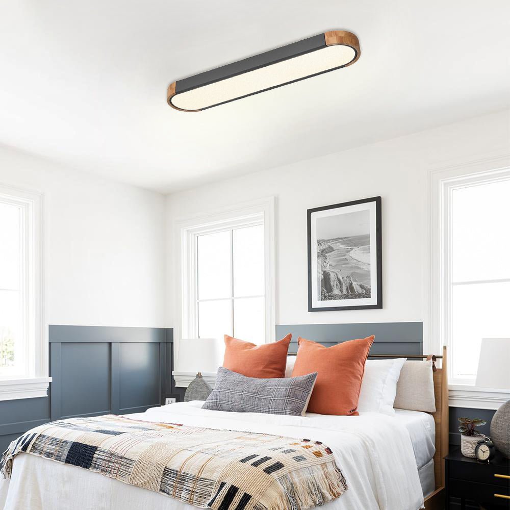 Hedendaagse minimalistische LED inbouw plafondlamp