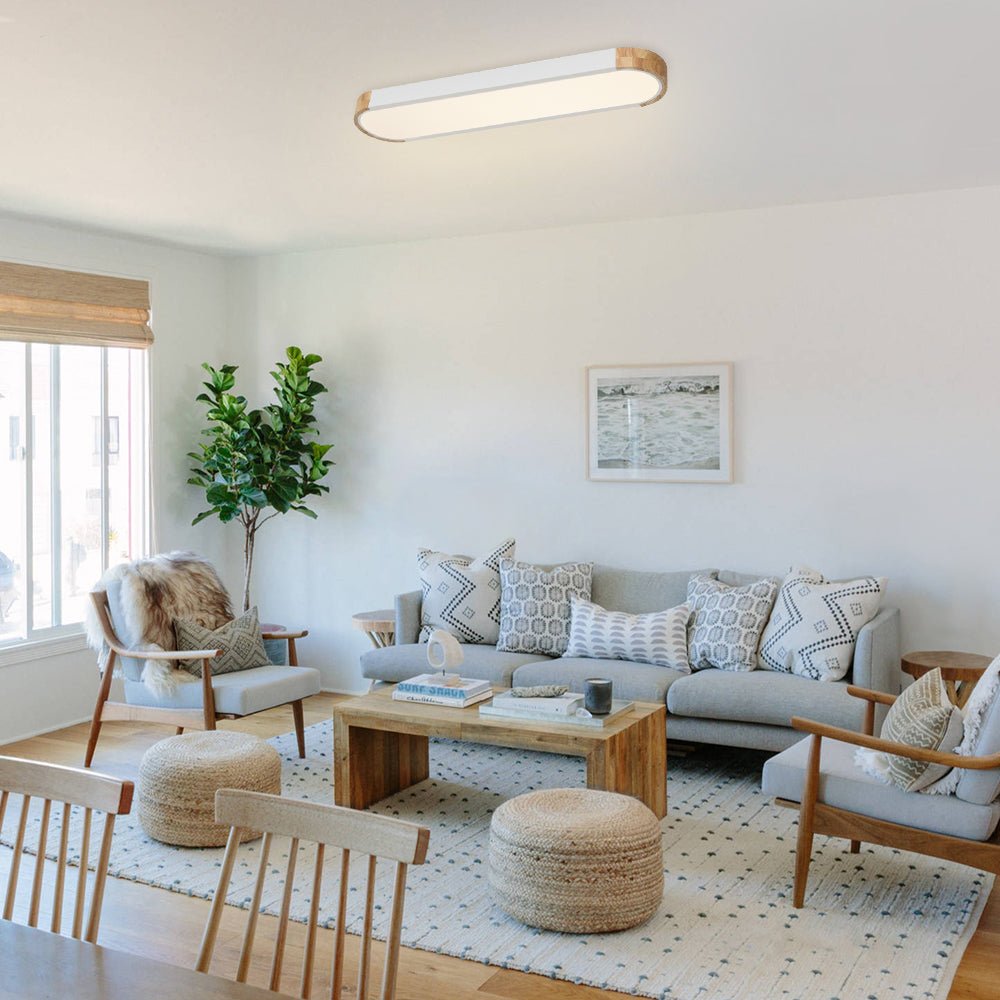 Hedendaagse minimalistische LED inbouw plafondlamp