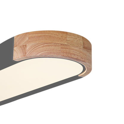Hedendaagse minimalistische LED inbouw plafondlamp