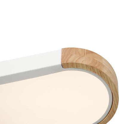 Hedendaagse minimalistische LED inbouw plafondlamp