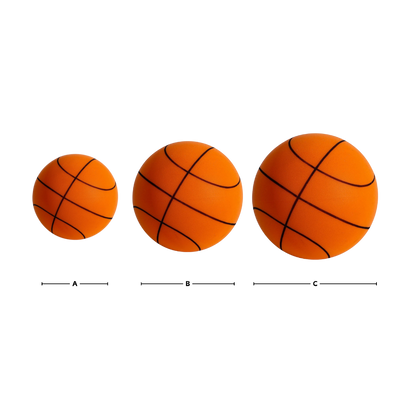 Farbiger Spaß leiser Basketball