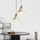 Creatieve Cement Hout Witte Kroonluchter Hanglamp